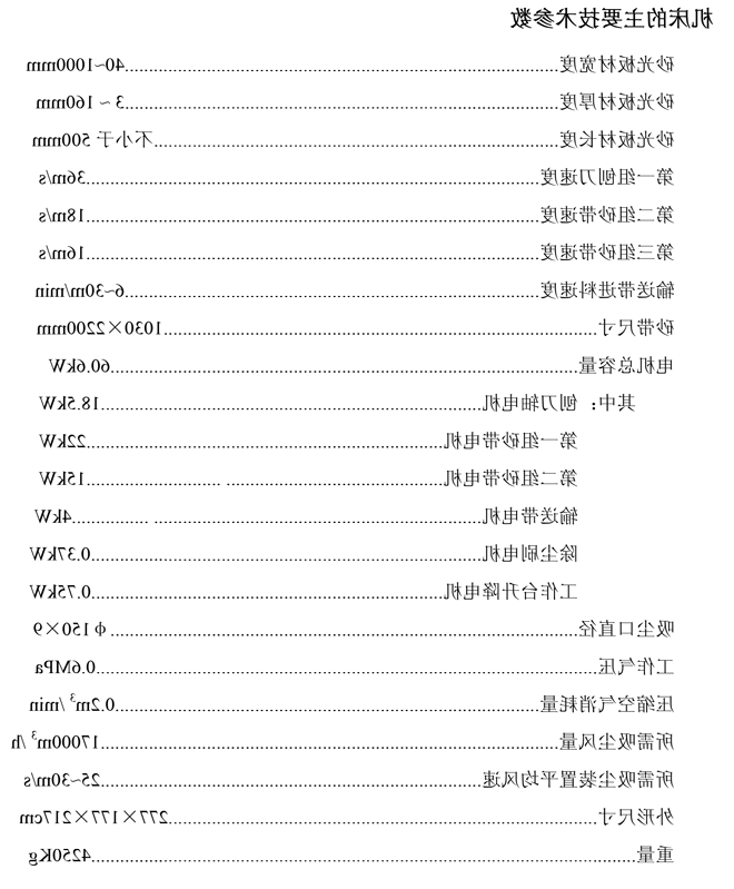 SPR-RP1000 刨木砂光机